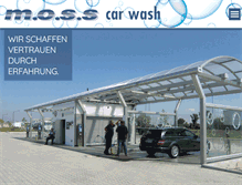 Tablet Screenshot of moss-gmbh.de